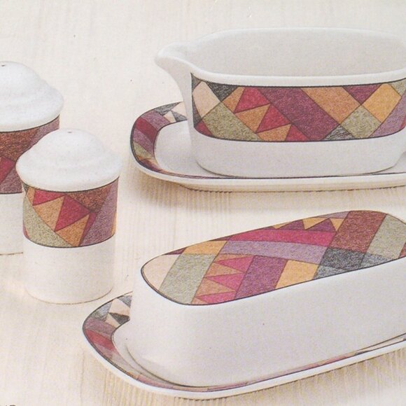 Mikasa Studio Nova PALM DESERT 6 Piece Hostess Set Y2216-006 BNIB - Picture 1 of 4